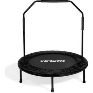VirtuFit Összecsukható fitnesz trambulin kapaszkodóval - fekete - 100 cm kép