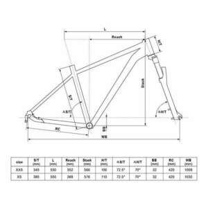 Hegyikerékpár KELLYS SPIDER 50 26" - modell 2022 piros XXS (13, 5", 138-155 cm) kép