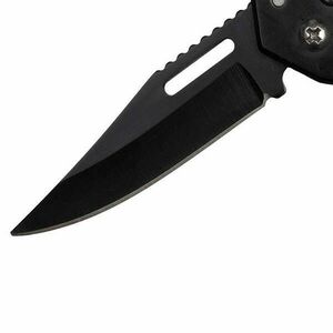 IdeallStore® vadászkés, Sunshine Blade, rozsdamentes acél, 16 cm, fekete kép