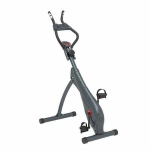 Fitness mágneses kerékpár ZOCO BODY FIT, LCD képernyő, 8 nehézségi fok, és Fitnesz súlyzók SL-002, Teljes súly 20 kg, Sokszínű kép