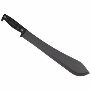 IdeallStore® vadászmachete, 49 cm, rozsdamentes acél, fekete, tok mellékelve kép