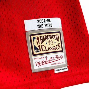 MITCHELL & NESS HOUSTON ROCKETS YAO MING 2004-05' - 11 SWINGMAN JERSEY kosárlabda mez Piros S kép