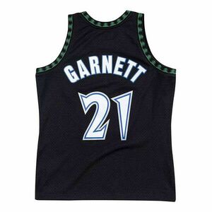 Mitchell & ness minnesota timberwolves kevin garnett 97-98 swingman 2.0 jersey kosárlabda mez férfi fekete s kép