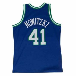 Mitchell & ness dallas mavericks dirk nowitzki 98-99 - 41 nba swingman 2.0 jersey kosárlabda mez férfi kék xxl kép