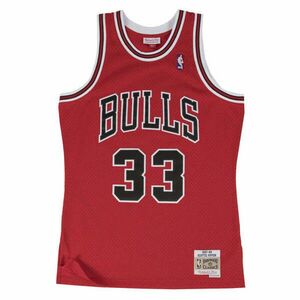 MITCHELL & NESS CHICAGO BULLS SCOTTIE PIPPEN 1997-98' - 33 SWINGMAN 2.0 JERSEY kosárlabda mez Piros XL kép