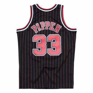 MITCHELL & NESS CHICAGO BULLS SCOTTIE PIPPEN 95-96' - 33 ALT. SWINGMAN 2.0 JERSEY kosárlabda mez Fekete/Piros XXL kép