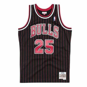 MITCHELL & NESS CHICAGO BULLS STEVE KERR 95-96' - 25 ALT. SWINGMAN 2.0 JERSEY kosárlabda mez Fekete/Piros XL kép