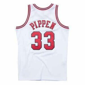 Mitchell & ness chicago bulls scottie pippen - 33 swingman 2.0 jersey kosárlabda mez férfi fehér 3xl kép