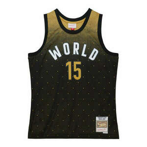 MITCHELL & NESS NBA WORLD JERSEY ALL-STAR 2016 NIKOLA JOKIC kosárlabda mez Fekete/Sárga M kép