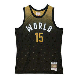 MITCHELL & NESS NBA WORLD JERSEY ALL-STAR 2016 NIKOLA JOKIC kosárlabda mez Fekete/Sárga L kép