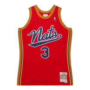 MITCHELL & NESS PHILADELPHIA 76ERS NBA HWC JERSEY 2004 ALLEN IVERSON kosárlabda mez Piros/Kék XL kép