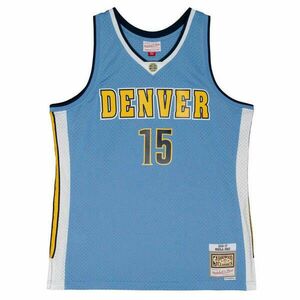 MITCHELL & NESS DENVER NUGGETS NIKOLA JOKIC Mens Swingman Jersey kosárlabda mez Kék XL kép