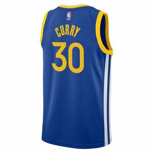 Nike nba golden state warriors stephen curry boys icon swingman jersey kosárlabda mez gyerek kék xl kép