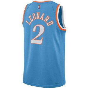 Nike x nba kawhi leonard los angeles clippers dri fit swingman jersey kosárlabda mez férfi kék xxl kép