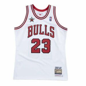 MITCHELL & NESS NBA Authentic Jersey Chicago Bulls 1998-99 Michael Jordan kosárlabda mez Fehér L kép