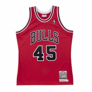 MITCHELL & NESS NBA CHICAGO BULLS MICHAEL JORDAN 1994-95' - 45 AUTHENTIC JERSEY kosárlabda mez Piros XL kép