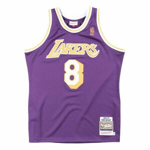 MITCHELL & NESS NBA LOS ANGELES LAKERS KOBE BRYANT '96-'97 AUTHENTIC JERSEY kosárlabda mez Lila XXL kép