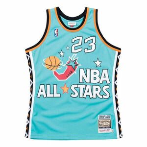 MITCHELL & NESS NBA ASG 1996 MICHAEL JORDAN - 23 AUTHENTIC JERSEY kosárlabda mez Kék 3XL kép