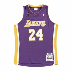 MITCHELL & NESS NBA LOS ANGELES LAKERS KOBE BRYANT - 24 AUTHENTIC JERSEY kosárlabda mez Lila 4XL kép