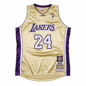 MITCHELL & NESS NBA LOS ANGELES LAKERS KOBE BRYANT AUTHENTIC JERSEY kosárlabda mez Arany 3XL kép