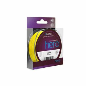 Delphin HERO 8 / fluo sárga - 0, 12mm 8, 2kg 1000m kép