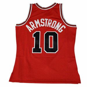 Mitchell & ness chicago bulls nba swingman jersey 90 bj armstrong kosárlabda mez férfi piros m kép