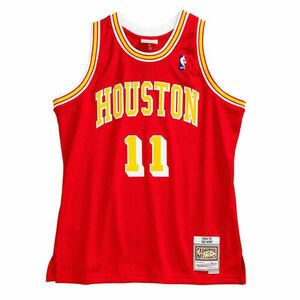 MITCHELL & NESS HOUSTON ROCKETS YAO MING 2004-05' - 11 SWINGMAN JERSEY kosárlabda mez Piros XXL kép