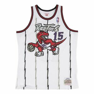 MITCHELL & NESS TORONTO RAPTORS VINCE CARTER 98-99' - 16 SWINGMAN 2.0 JERSEY kosárlabda mez Fehér XL kép