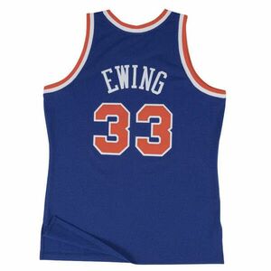 MITCHELL & NESS NEW YORK KNICKS PATRICK EWING Mens Swingman Jersey kosárlabda mez Kék XXL kép