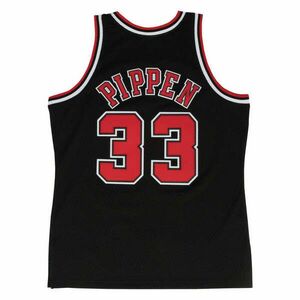 Mitchell & ness chicago bulls scottie pippen 1997-98 - 33 swingman 2.0 jersey kosárlabda mez férfi fekete 3xl kép