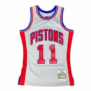 Mitchell & ness detriot pistons 1982-1983 alternate isiah thomas swingman jersey kosárlabda mez férfi szürke xxl kép