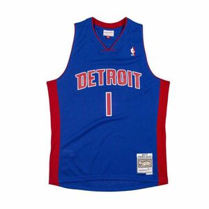 MITCHELL & NESS DETROIT PISTONS CHAUNCEY BILLUPS 2003-04 SWINGMAN JERSEY kosárlabda mez Kék S kép