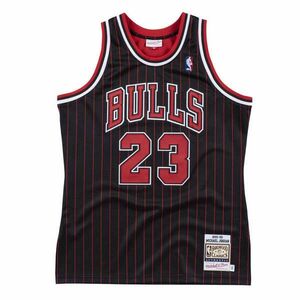 MITCHELL & NESS NBA CHICAGO BULLS MICHAEL JORDAN 1995-96 - 23 AUTHENTIC JERSEY kosárlabda mez Piros L kép