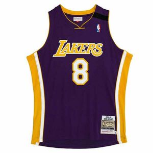 MITCHELL & NESS LOS ANGELES LAKERS KOBE BRYANT 99-00' - 8 AUTHENTIC JERSEY kosárlabda mez Lila 3XL kép