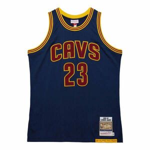 MITCHELL & NESS NBA DARK JERSEY CLEVELAND CAVALIERS 2015 LEBRON JAMES kosárlabda mez Kék L kép