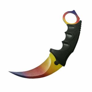 Karambit kés IdeallStore®, Román Spirit, többszínű, 18, 5 cm, tokkal együtt kép