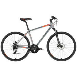 Férfi cross kerékpár KELLYS CLIFF 70 28" - modell 2022 szürke L (21", 175-190 cm) kép