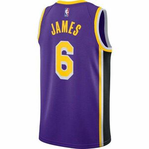 Jordan x nba lebron james los angeles lakers statement 20 swingman jersey kosárlabda mez férfi lila xxl kép