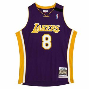 MITCHELL & NESS LOS ANGELES LAKERS KOBE BRYANT 99-00' - 8 AUTHENTIC JERSEY kosárlabda mez Lila XXL kép