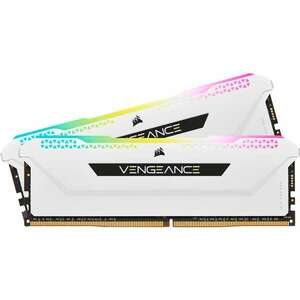 DDR4 CORSAIR VENGEANCE RGB PRO SL 3600MHz 32GB - CMH32GX4M2D3600C18W (KIT 2DB) kép