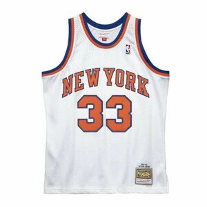 MITCHELL & NESS NEW YORK KNICKS PATRICK EWING 85-86'- 33 SWINGMAN 2.0 JERSEY kosárlabda mez Fehér 4XL kép