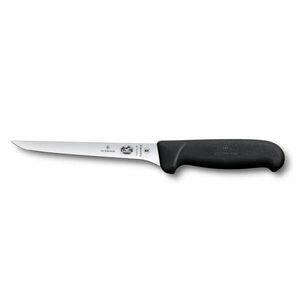 VICTORINOX Fibrox csontozókés, flexibilis pengével (15 cm) egyenes, normál, fekete - 5_6413_15 kép