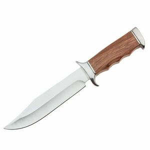 IdeallStore® vadászkés, Survival Nature, 31.5 cm, rozsdamentes acél, barna, hüvely mellékelve kép