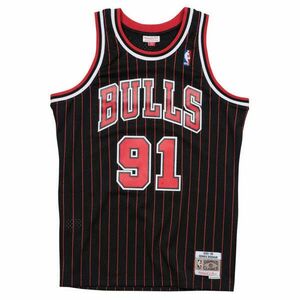 MITCHELL & NESS CHICAGO BULLS DENNIS RODMAN 95-96' - 91 ALT. SWINGMAN 2.0 JERSEY kosárlabda mez Fekete/Piros 3XL kép