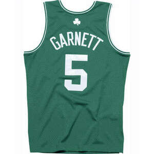 MITCHELL & NESS BOSTON CELTICS KEVIN GARNETT 2007-08' - 5 SWINGMAN 2.0 JERSEY kosárlabda mez Zöld XS kép