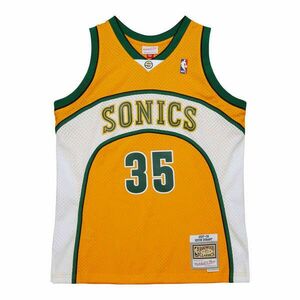 MITCHELL & NESS NBA ALTERNATE JERSEY SEATTLE SUPERSONICS 2007 KEVIN DURANT kosárlabda mez Sárga S kép