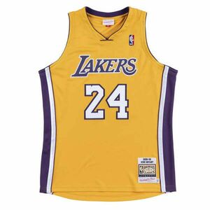 MITCHELL & NESS NBA LOS ANGELES LAKERS KOBE BRYANT '08-'09 AUTHENTIC JERSEY kosárlabda mez Sárga XXL kép