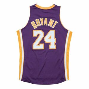 Mitchell & ness los angeles lakers kobe bryant 06-07' - 24 authentic jersey kosárlabda mez férfi lila xxl kép