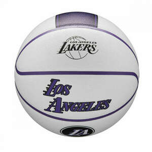 WILSON NBA TEAM CITY COLLECTOR BSKT LOS ANGELES LAKERS kosárlabda Fehér 7 kép