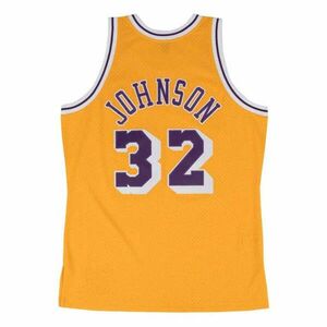 MITCHELL & NESS LOS ANGELES LAKERS MAGIC JOHNSON 84-85' - 32 SWINGMAN 2.0 JERSEY kosárlabda mez Sárga XXL kép